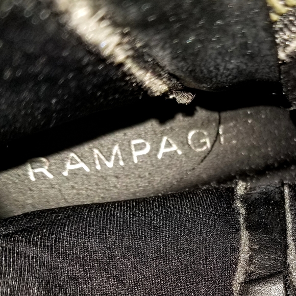 Rampage Womens Black Tall Buckle Boots Size 7 - Picture 8 of 8